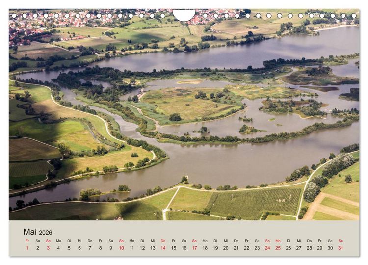 Produktbild: Mittelfranken - Das fr&auml;nkische Seenland (Wandkalender 2026 DIN A4 quer), CALVENDO Monatskalender