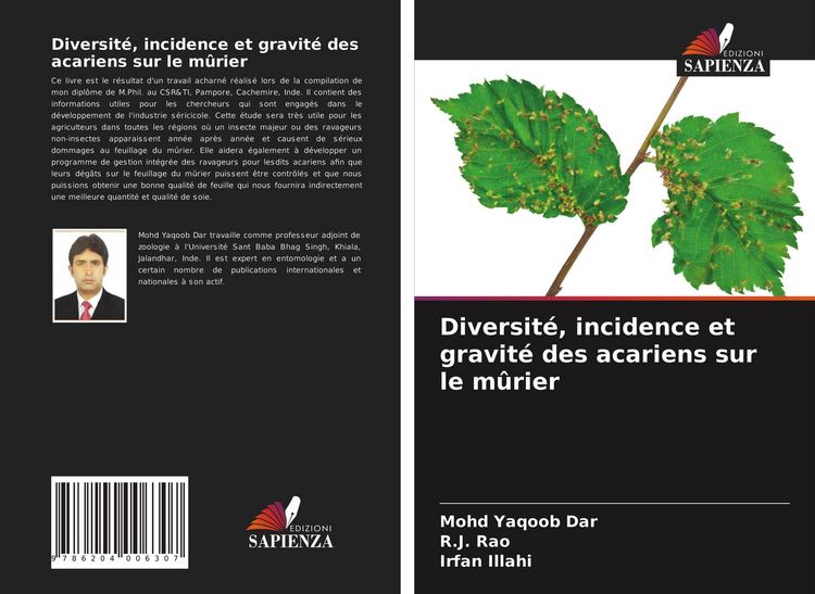 Produktbild: Diversit&eacute;, incidence et gravit&eacute; des acariens sur le m&ucirc;rier