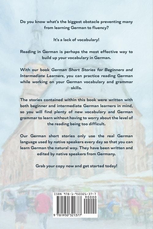 Produktbild: German Short Stories for Beginners and Intermediate Learners