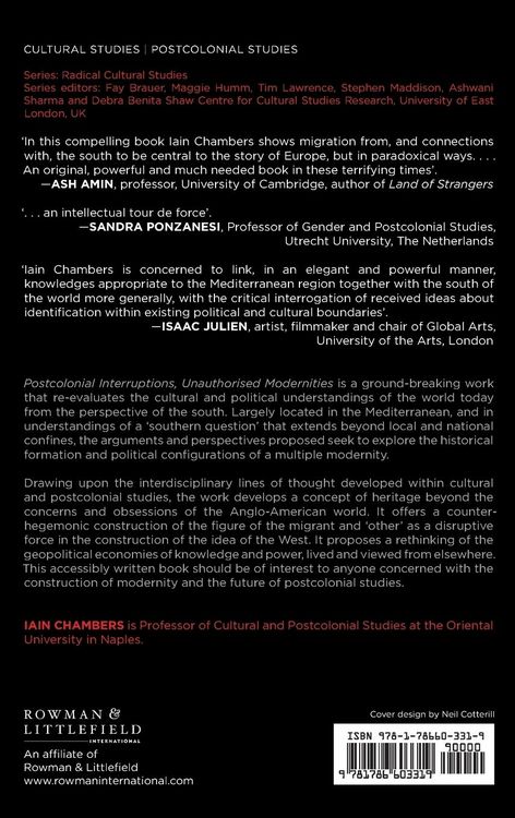 Produktbild: Postcolonial Interruptions, Unauthorised Modernities