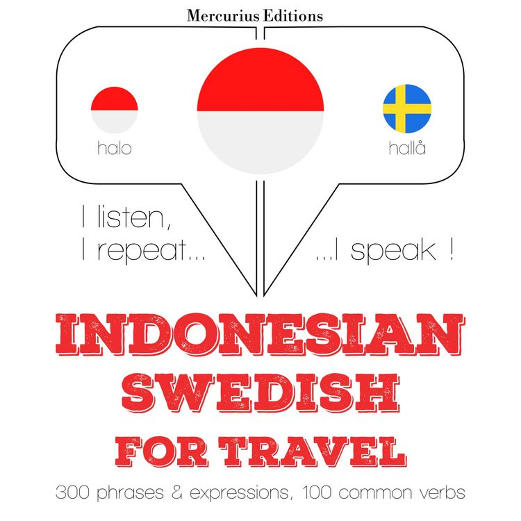 Produktbild: Travel words and phrases in Swedish