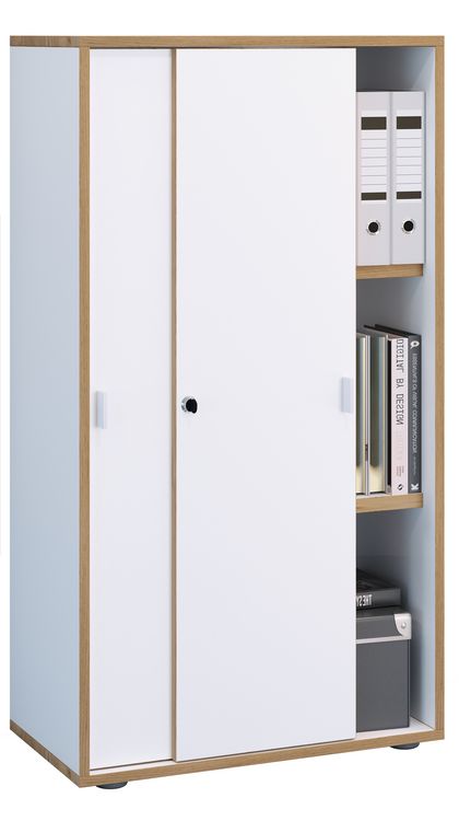 Produktbild: B&uuml;roschrank Aktenschrank Schiebet&uuml;ren Salia 3fach