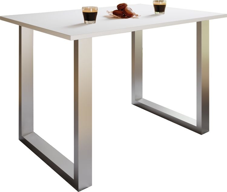 Produktbild: Premium Holz Esstisch K&uuml;chentisch Xona U 110x50