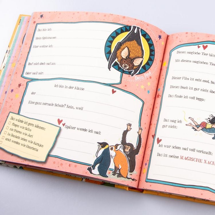 Produktbild: Die Schule der magischen Tiere: Meine Freunde (Freundebuch)