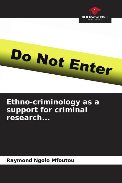 Produktbild: Ethno-criminology as a support for criminal research...