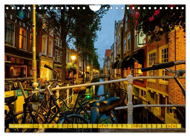 Produktbild: Feeling Holland (Wandkalender 2026 DIN A4 quer), CALVENDO Monatskalender