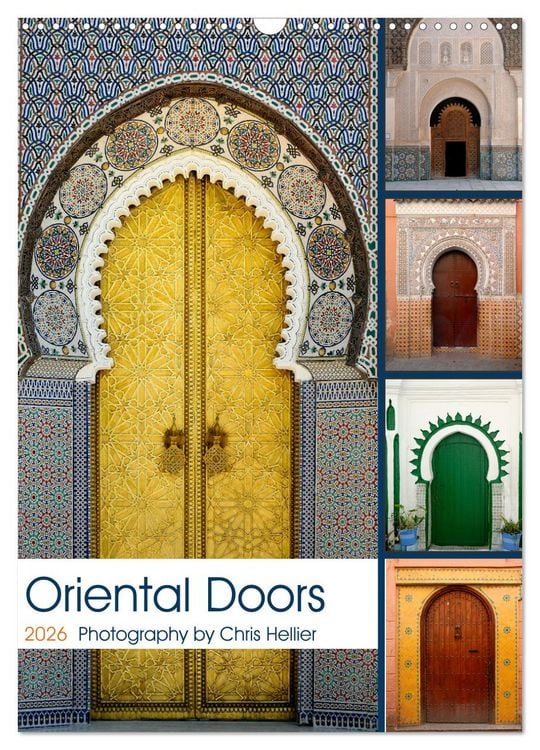 Produktbild: Oriental Doors (Wall Calendar 2026 DIN A3 portrait), CALVENDO 12 Month Wall Calendar