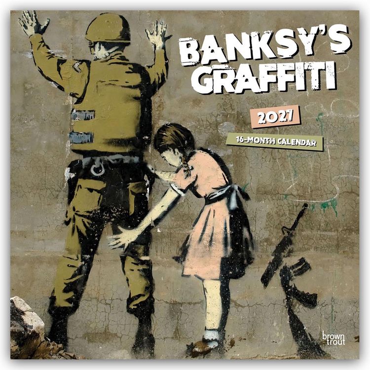 Produktbild: Banksy's Graffiti 2027 &ndash; 16-Monatskalender