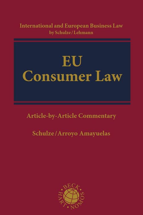 Produktbild: EU Consumer Law