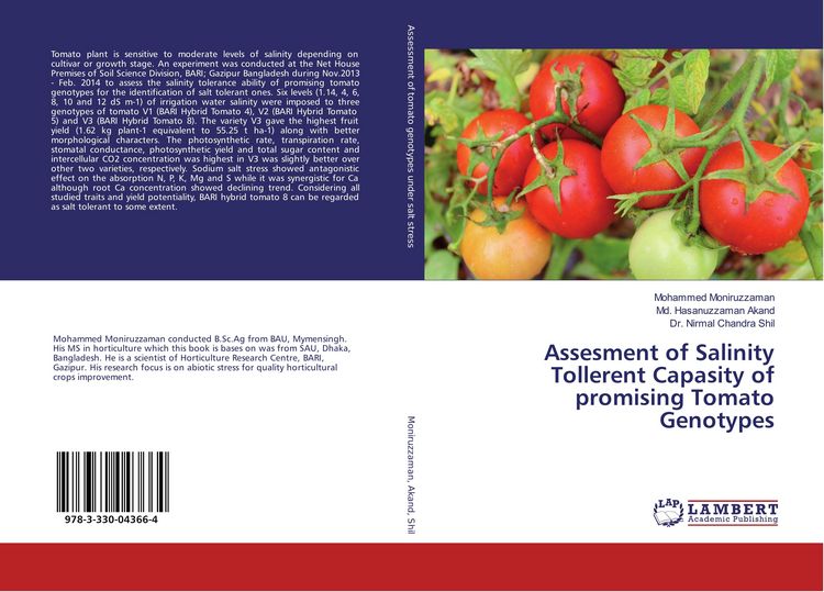 Produktbild: Assesment of Salinity Tollerent Capasity of promising Tomato Genotypes