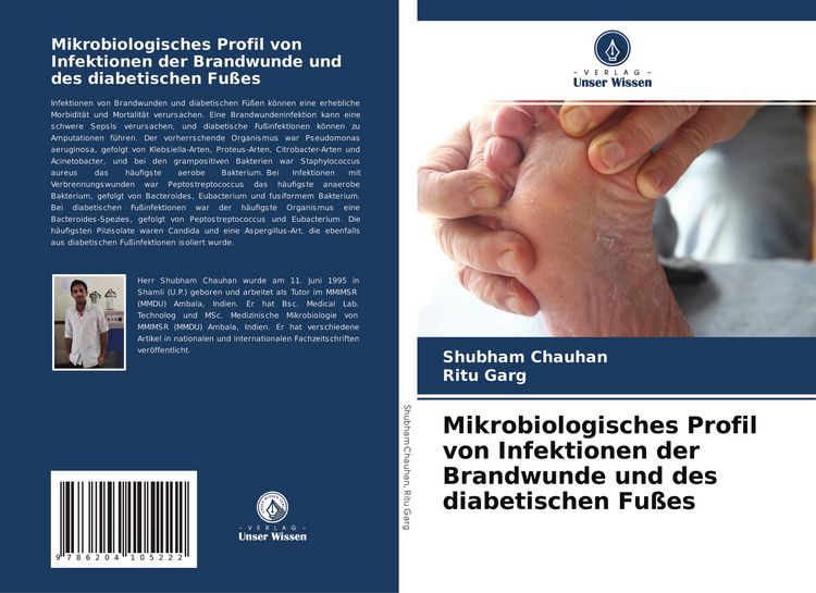 Produktbild: Mikrobiologisches Profil von Infektionen der Brandwunde und des diabetischen Fu&szlig;es