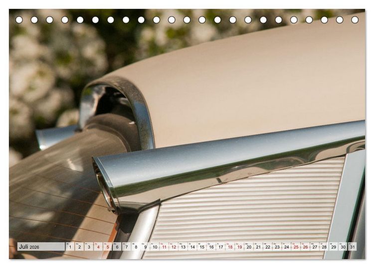 Produktbild: Citro&euml;n D Model &ndash; M&auml;rchenhafte D&eacute;esse (Tischkalender 2026 DIN A5 quer), CALVENDO Monatskalender