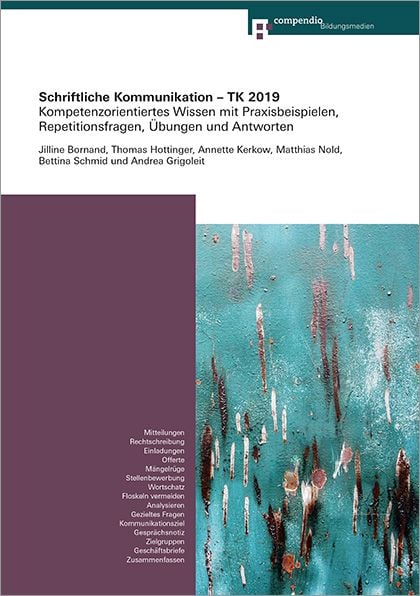 Produktbild: Schriftliche Kommunikation &ndash; TK 2019