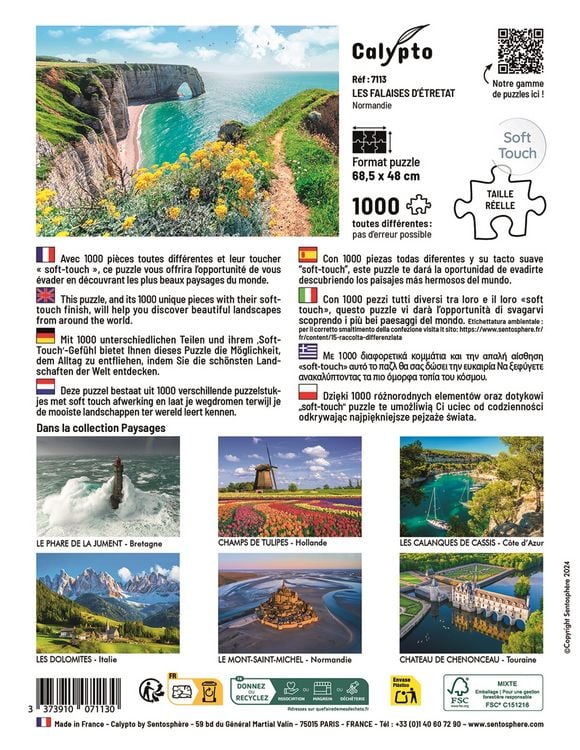 Produktbild: CALYPTO - Normandie 1000 Teile