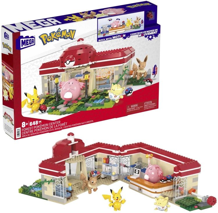 Mega Bloks - Pokémon Waldspaß Pokémon-Center