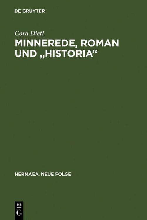 Produktbild: Minnerede, Roman und "historia"