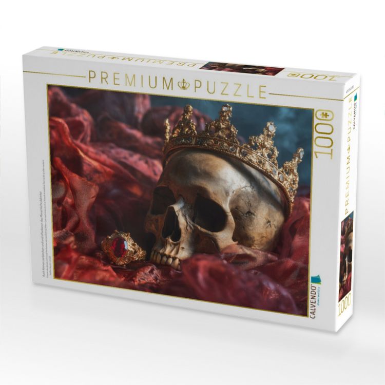 Produktbild: CALVENDO Puzzle Auch Kronen zerbrechen und und offenbaren das Menschliche dahinter | 1000 Teile Lege-Gr&ouml;&szlig;e 64x48cm Foto-Puzzle f&uuml;r gl&uuml;ckliche Stunden