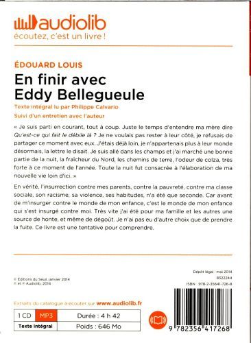 Produktbild: En finir avec Eddy Bellegueule