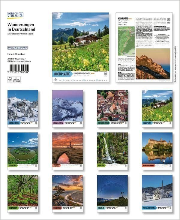 Produktbild: Wanderungen in Deutschland 2027