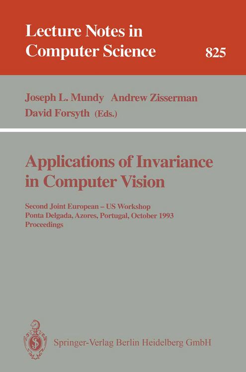 Produktbild: Applications of Invariance in Computer Vision
