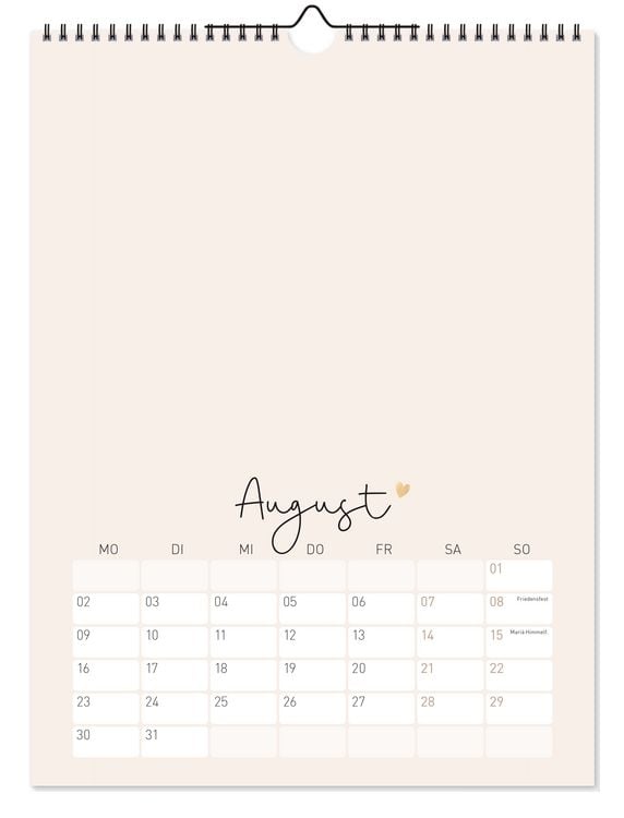 Produktbild: Bastelkalender A4+ 2027