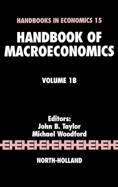 Produktbild: Handbook of Macroeconomics, Volume 1b