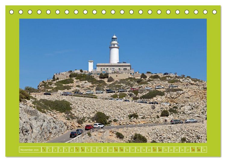 Produktbild: Vielf&auml;ltiges Mallorca (Tischkalender 2026 DIN A5 quer), CALVENDO Monatskalender
