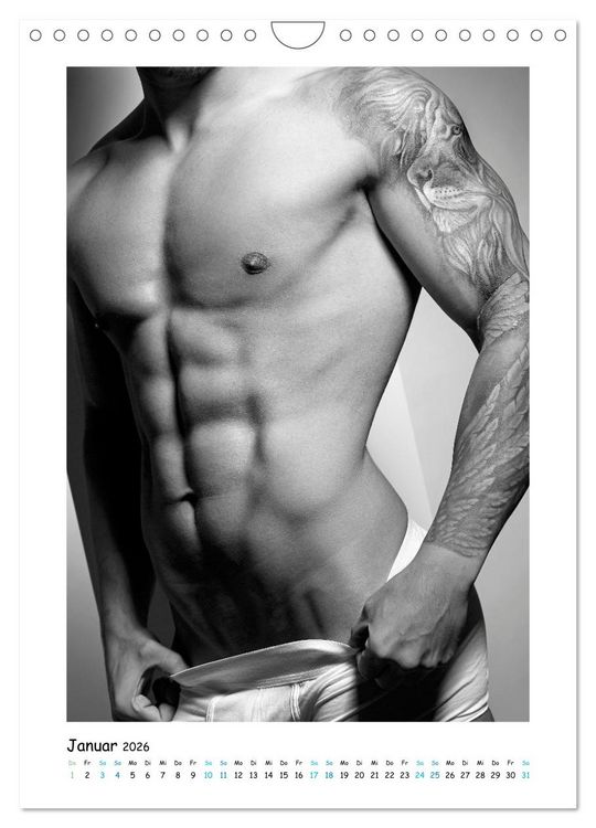 Produktbild: M&auml;nner... in underwear deluxe (Wandkalender 2026 DIN A4 hoch), CALVENDO Monatskalender