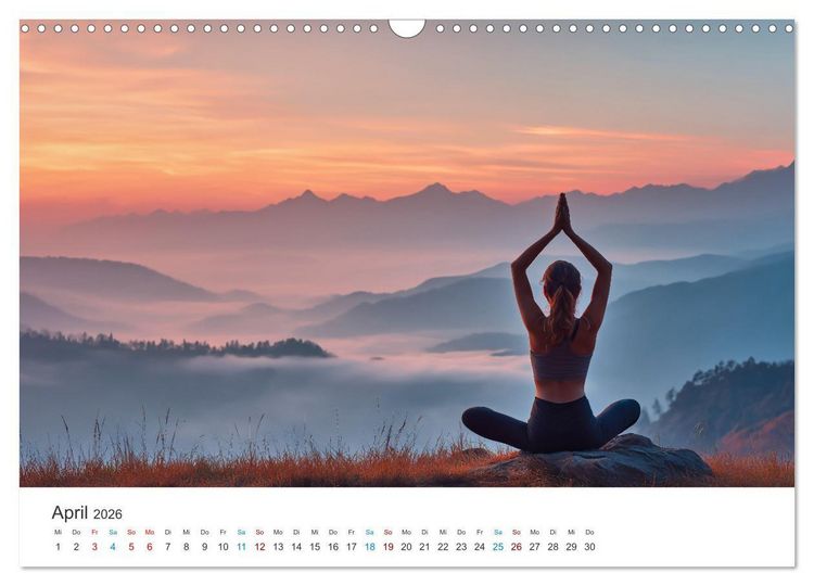 Produktbild: Balance des Lebens (Wandkalender 2026 DIN A3 quer), CALVENDO Monatskalender