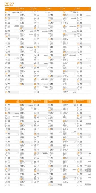 Produktbild: Eulen Kalender 2027 - 30x30 - Art12