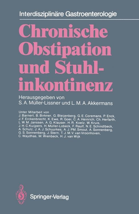 Produktbild: Chronische Obstipation und Stuhlinkontinenz