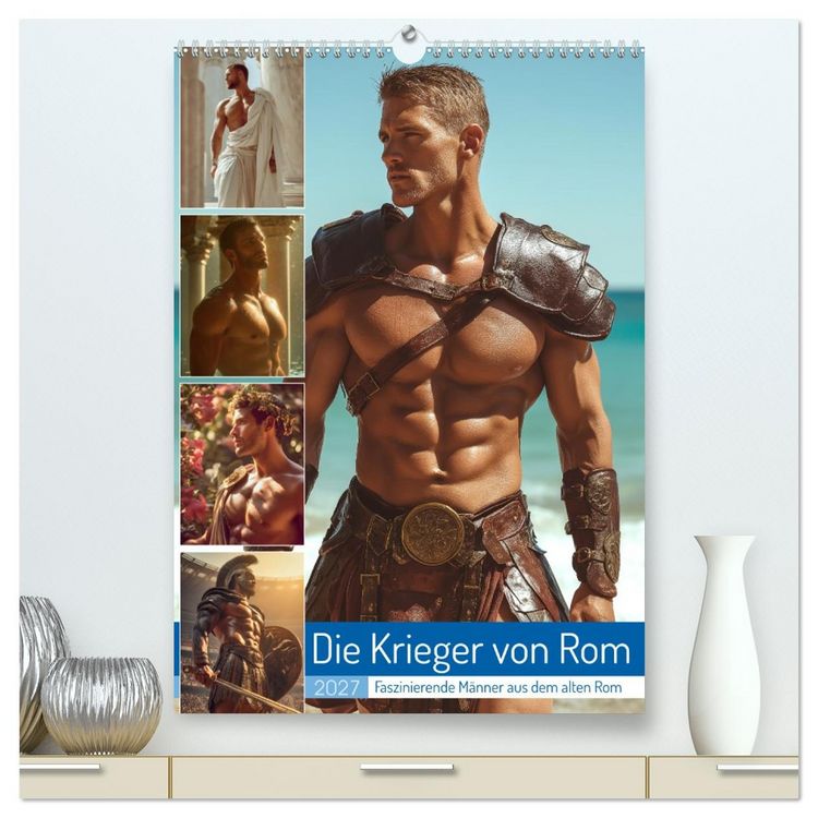 Produktbild: Die Krieger von Rom (hochwertiger Premium Wandkalender 2027 DIN A2 hoch), Kunstdruck in Hochglanz