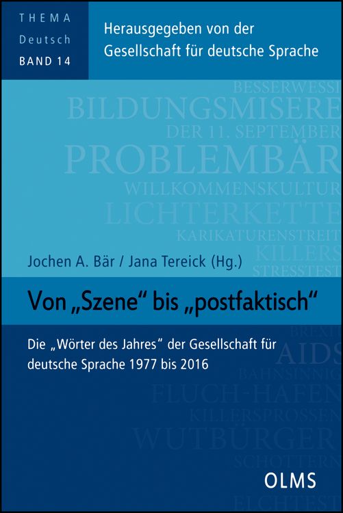 Produktbild: Von "Szene" bis "postfaktisch"