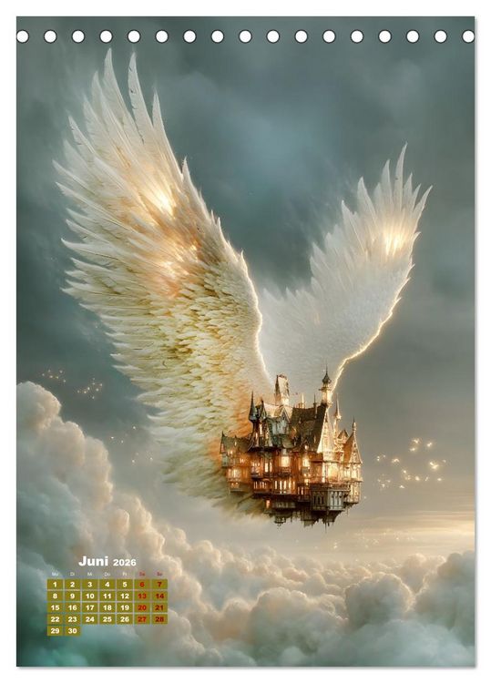 Produktbild: Worlds Unwritten (Tischkalender 2026 DIN A5 hoch), CALVENDO Monatskalender