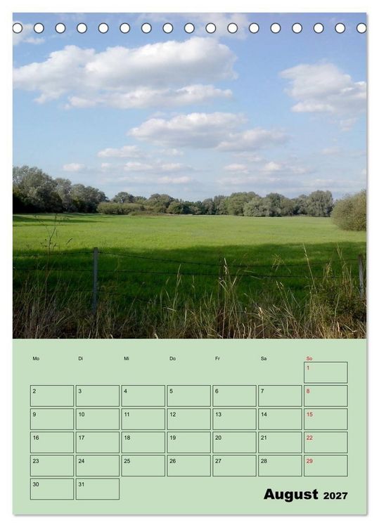Produktbild: Leinemasch (Tischkalender 2027 DIN A5 hoch), CALVENDO Monatskalender