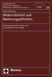 Produktbild: Widerrufsrecht und Belehrungspflichten