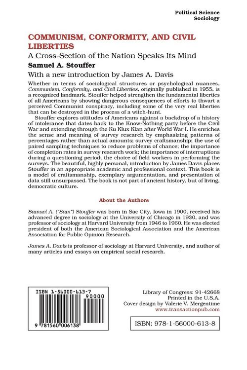 Produktbild: Communism, Conformity and Liberties