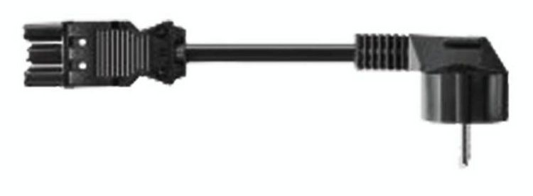 Produktbild: Bachmann 375.005 Verbindungsleitung Schwarz 4.00 m