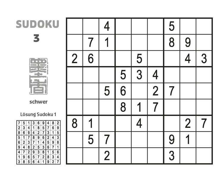 Produktbild: Pocket-Buch Sudoku Band 3