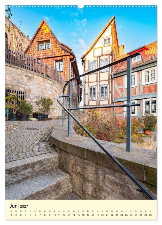 Produktbild: Der Harz - Malerische Orte (Wandkalender 2027 DIN A2 hoch), CALVENDO Monatskalender