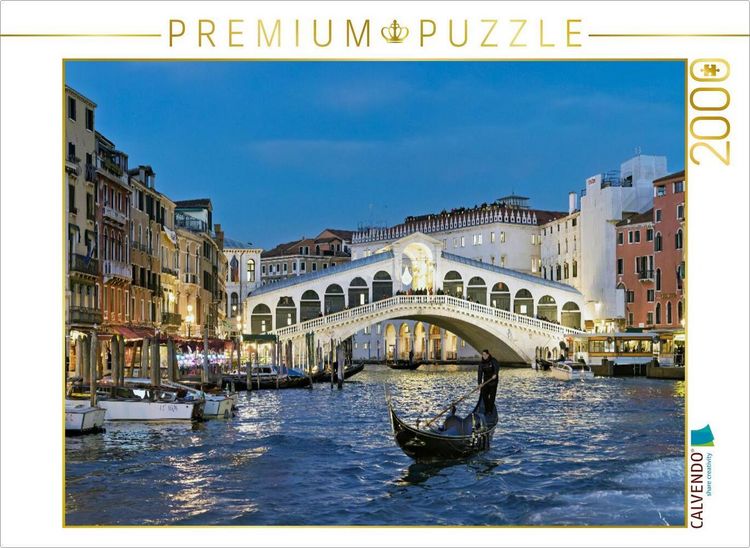 Produktbild: CALVENDO Puzzle Venedig | 2000 Teile Lege-Gr&ouml;&szlig;e 90x67cm Foto-Puzzle f&uuml;r gl&uuml;ckliche Stunden