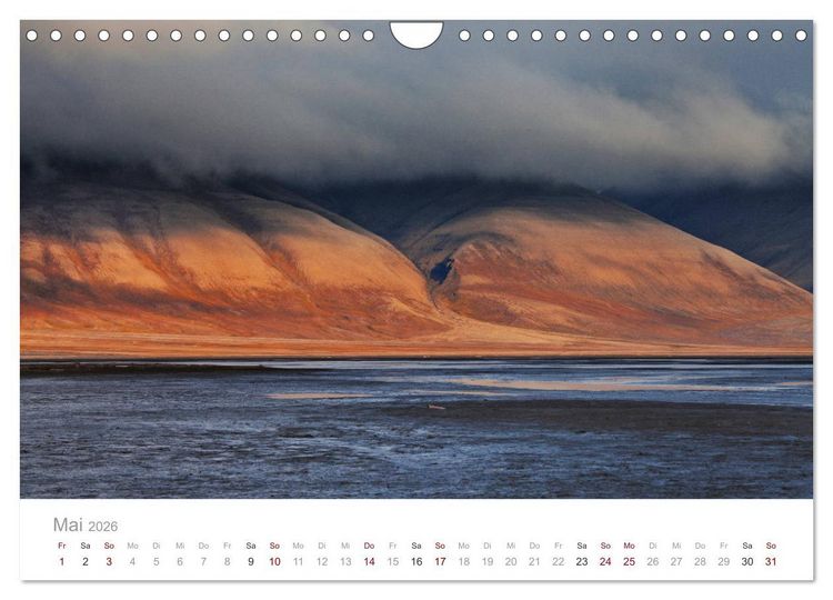 Produktbild: Spitzbergen - Wild.Rau.Ungez&auml;hmt. (Wandkalender 2026 DIN A4 quer), CALVENDO Monatskalender