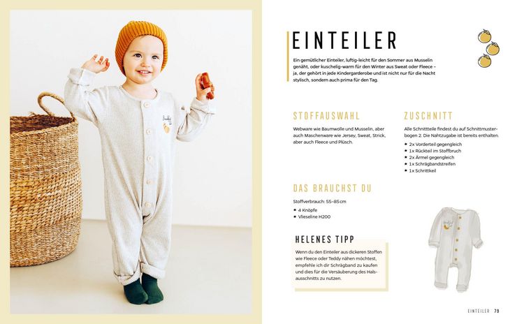 Produktbild: HEJLENKI &ndash; N&auml;hen f&uuml;r Babys und Kleinkinder