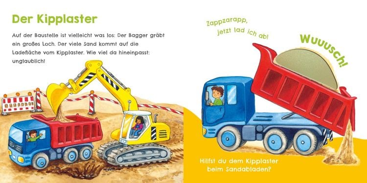 Produktbild: H&ouml;r mal, wie ich hupen kann (Mein erstes Streichel-Soundbuch 6)