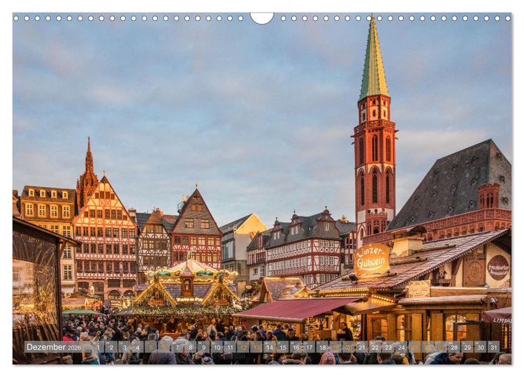 Produktbild: Frankfurt Mainhattan (Wandkalender 2026 DIN A3 quer), CALVENDO Monatskalender