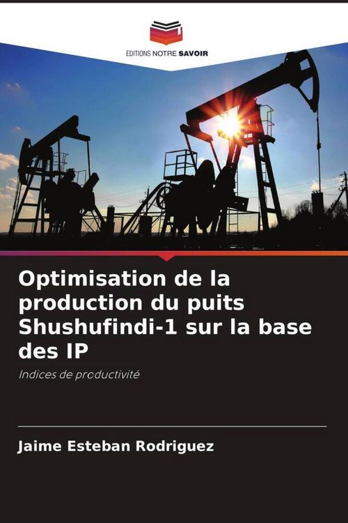 Produktbild: Optimisation de la production du puits Shushufindi-1 sur la base des IP