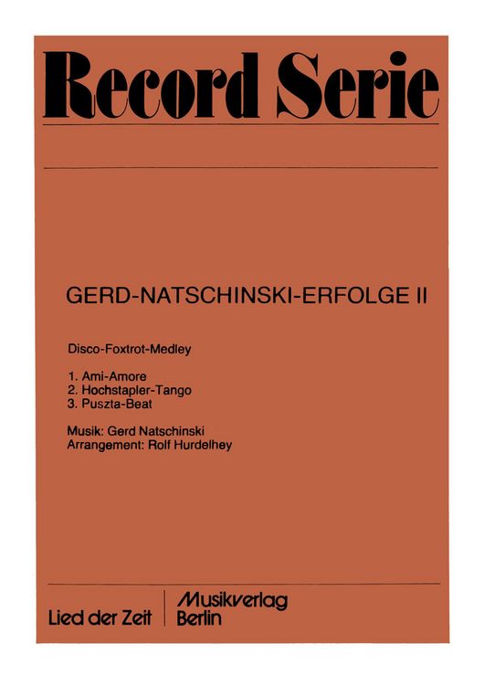 Produktbild: Gerd-Natschinski-Erfolge II