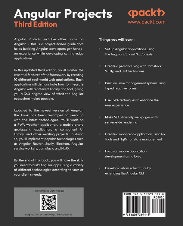 Produktbild: Angular Projects - Third Edition