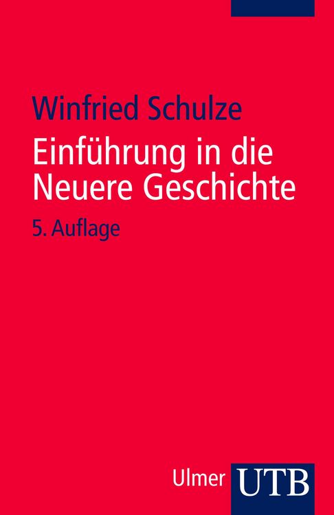 Produktbild: Einf&uuml;hrung in die Neuere Geschichte