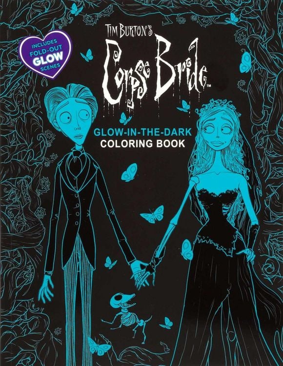 Produktbild: Tim Burton's Corpse Bride Glow-in-the-Dark Coloring Book